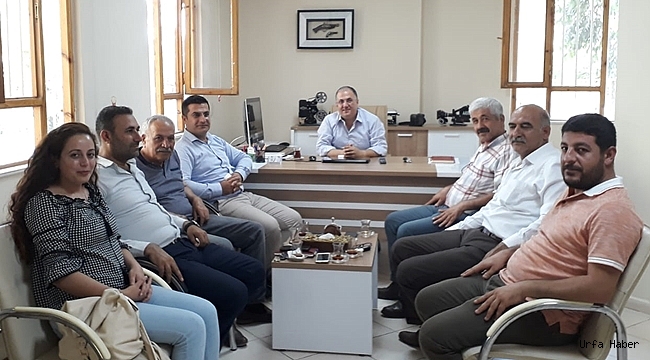 HDP'den Urfa Haber'e ziyaret
