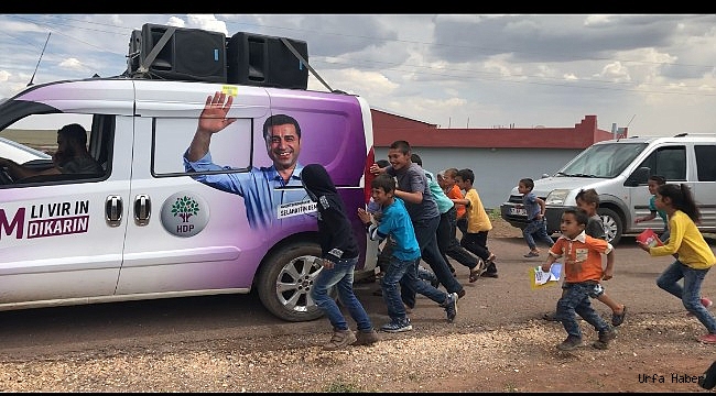 HDP Urfa'da farklı strateji uyguluyor