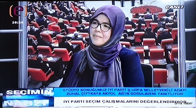 İYİ Partili Çiftkaya "Helal Oylarınıza Talibiz"