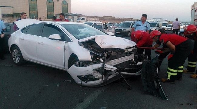 Şanlıurfa’da trafik kazası: 4 yaralı