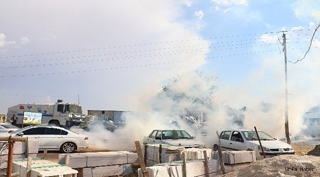 Suruç'ta mezarlıkta HDP'li gruba polis müdahalesi