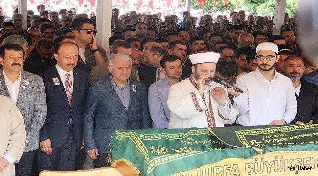 Yıldırım şehit cenazesi için Urfa'ya geldi