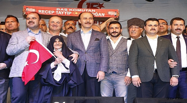 15 Temmuz kutlamasına, Vali Erin damgasını vurdu