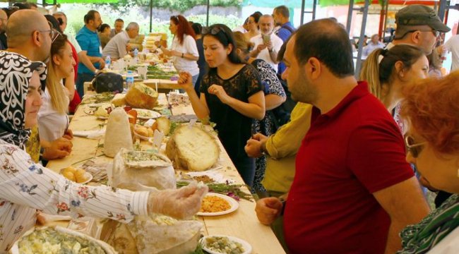 Anadolu peynirleri Kars'ta 'buluştu'