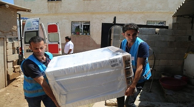 Eyyübiye'de Yardıma Muhtaç İnsanların Yüzü Gülüyor