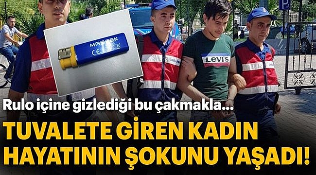 Kadınları gizli kamera ile görüntüleyen 2 iki kişi tutuklandı