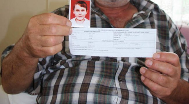 Kayıp çocuğun oy pusulası geldi, aile kahroldu