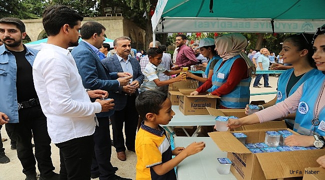 Mevlit İkramı Eyyübiye Beledyesinden