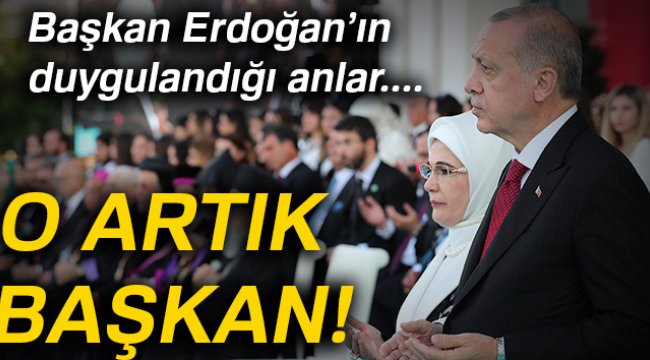 O artık başkan!