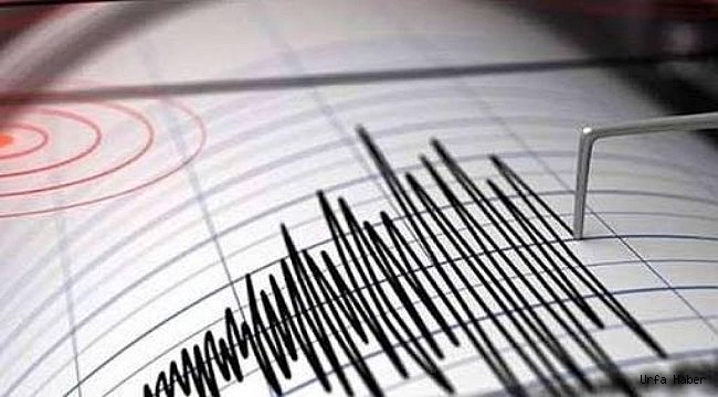 Şanlıurfa'da deprem!
