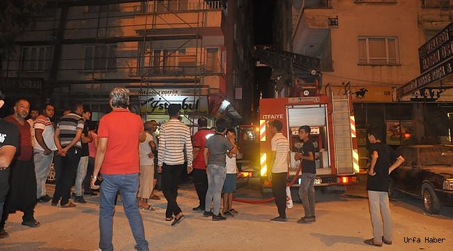 Şanlıurfa'da korkutan ev yangını
