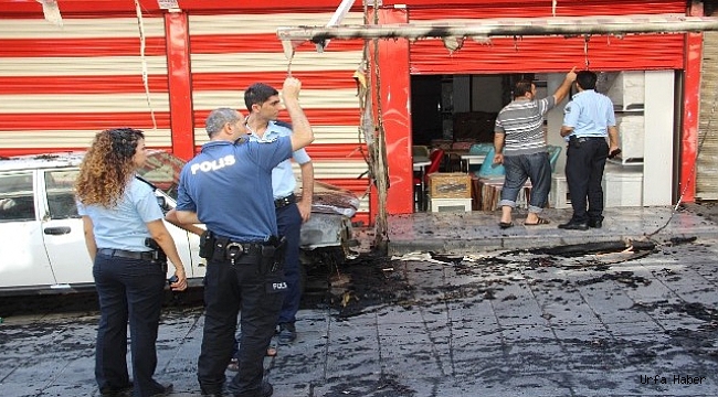 Şanlıurfa'da korkutan yangın