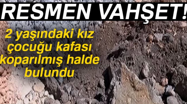 Şanlıurfa'da 2 yaşındaki çocuğun kafasını kopardılar