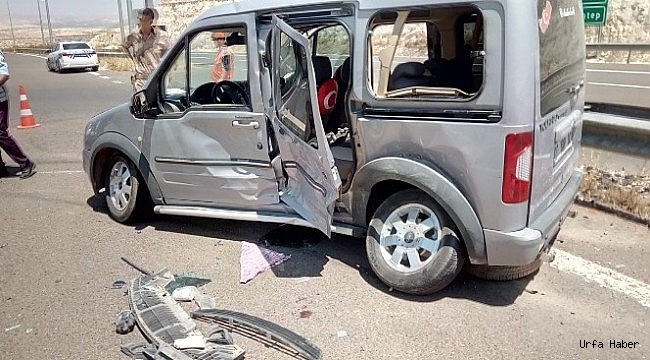 Urfa'da kaza 3'ü çocuk 7 yaralı