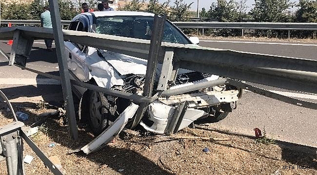 Urfa'da korkutan kaza 5 çocuk 7 kişi yaralandı