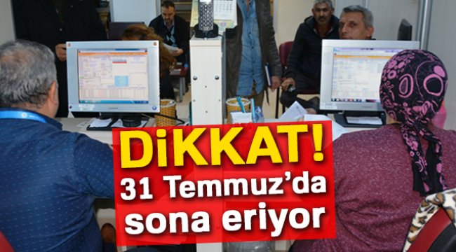 Vergi Borcu olanlar dikkat, süre 31 Temmuz’da sona eriyor