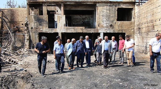Belediye yanan iş yerlerini onaracak