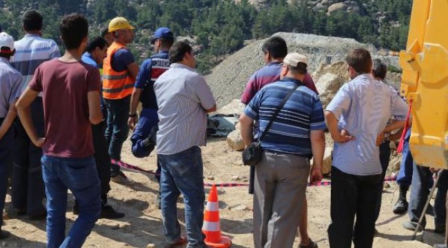 Maden ocağında üzerine kaya parçası düşen işçi hayatını kaybetti