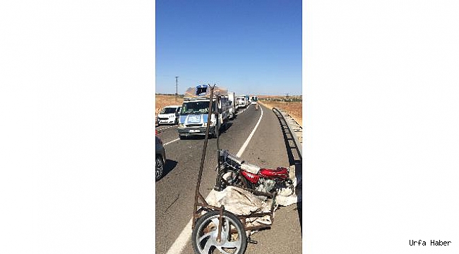 Şanlıurfa'da trafik kazası: 1 ölü, 2 yaralı