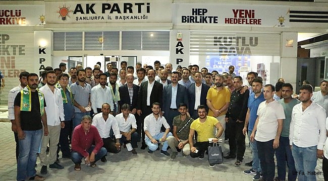 Urfa AK Parti Gençleri Malazgirt Zaferi İçin Gönderdi