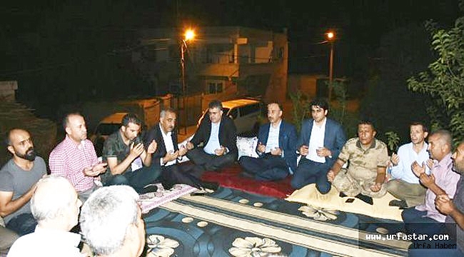 Vali Erin'den acılı aileye taziye ziyareti