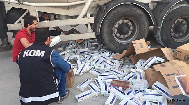 Adıyaman'da kaçak sigara operasyonu
