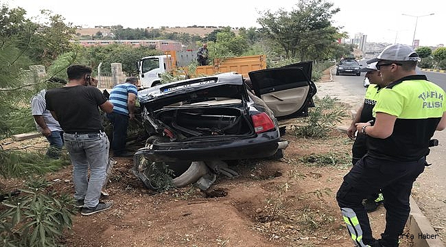 Gaziantep'te trafik kazası: 2 yaralı