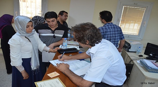 Harran Üniversitesi’nde öğrenci kayıtları başladı