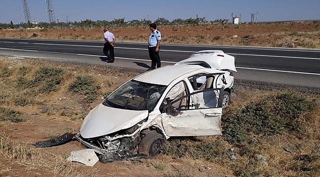 Şanlıurfa'da otomobil devrildi: 5 yaralı