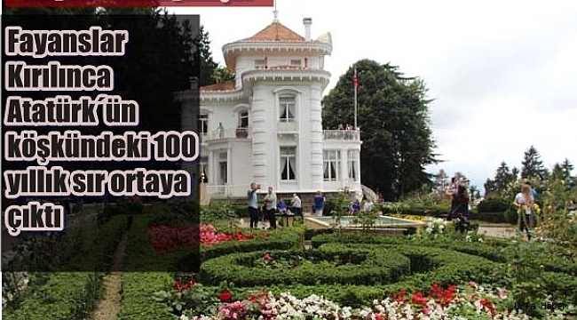 Trabzon'da, Atatürk'ün Vasiyetini Yazdığı Köşkte Gizli Sığınak Bulundu