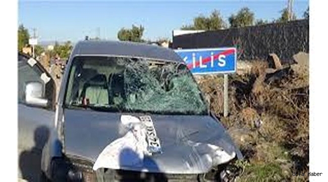 Kilis'te trafik kazası: 3 yaralı