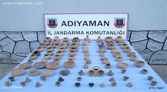 Adıyaman'da tarihi eser operasyonu