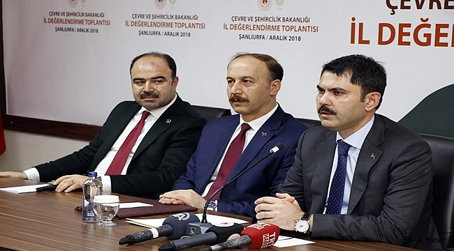 Çevre Ve Şehircilik Bakanı Şanlıurfa'da