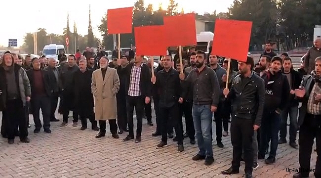 Baydilli için AK Parti önünde eylem