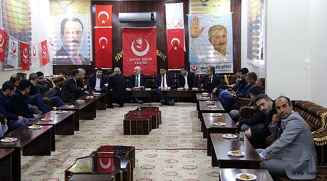 BBP Urfa'da Cumhur İttifakına Destek Verecek