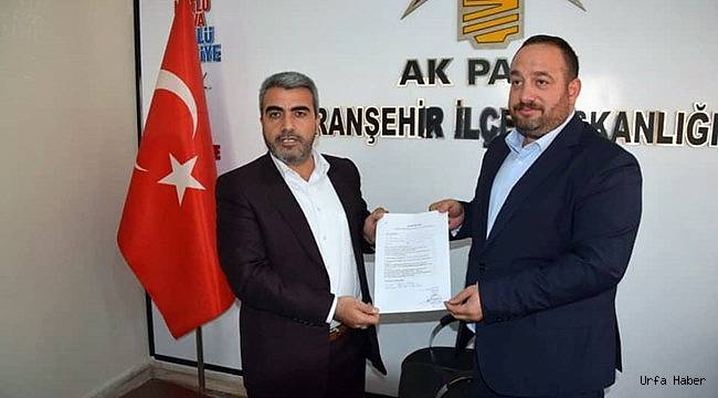 Ekinci Viranşehir'in adayı oldu