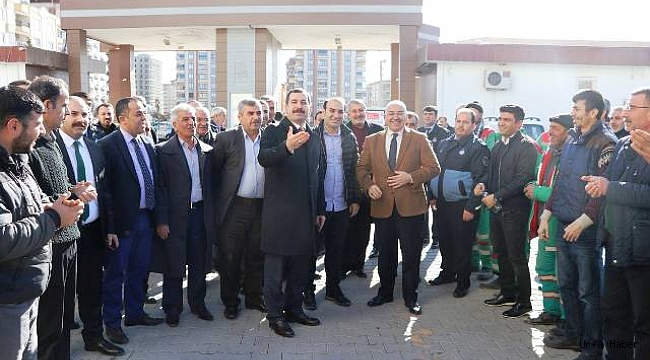 Personelden Baydilli'ye coşkulu karşılama