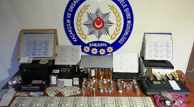 Piyasaya sahte para süren şüphelilere operasyon!