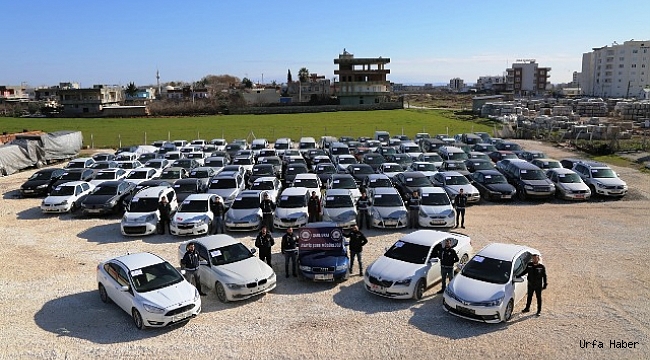 Şanlıurfa merkezli oto hırsızlığı operasyonu