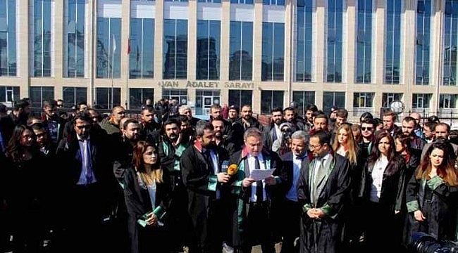 65 barodan açıklama: Van Barosu’nun yanındayız