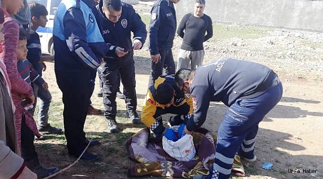 Çuval içerisinde yeni doğmuş bebek bulundu
