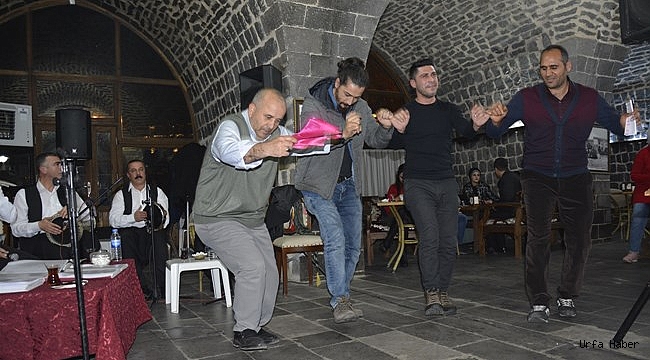 Siverek'te tarihi konakta sıra gecesi düzenlediler