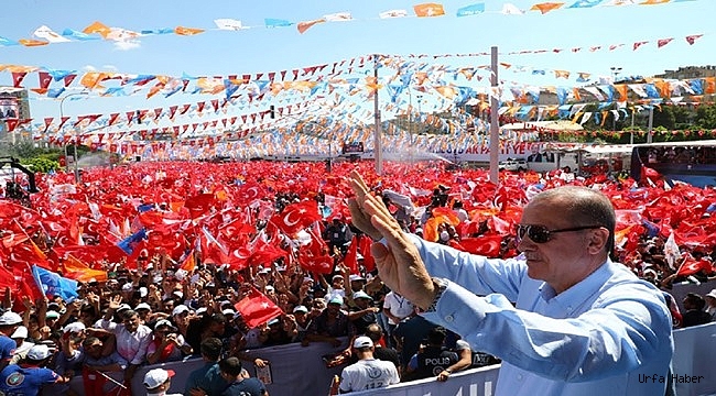 AK Parti'nin Şanlıurfa mitingi