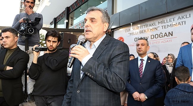 Karaköprü’de Cumhur İttifakı Seçim Bürosu Açıldı