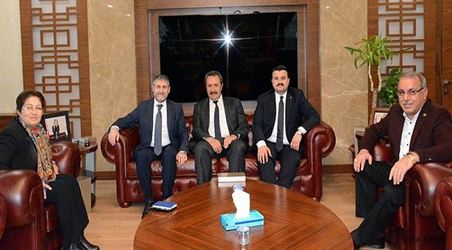 Nebati Urfa Borsası'nı ziyaret etti