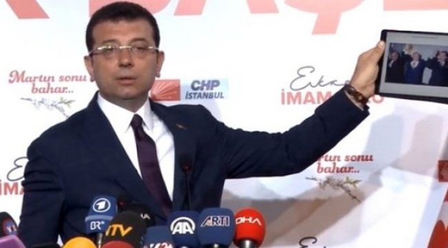 İmamoğlu, Erdoğan'a 25 yıl önceki fotoğrafı gösterdi