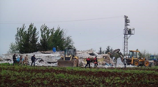 Şanlıurfa'da ambar çöktü: 1 ölü, 3 yaralı