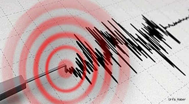 Urfa'da deprem