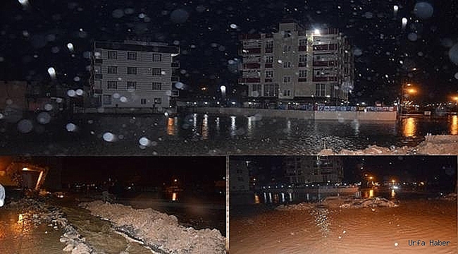 Urfa'da Sağnak yağış hazırlıksız yakaladı
