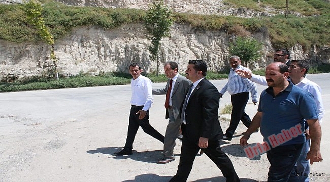 Başkan Yıldız Heyelan Bölgesini İnceledi